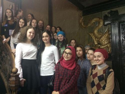 Вчера 7 в посетил национальную библиотеку республики Татарстан. 03