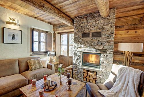 Интерьер дома в стиле шале в Турине. 02