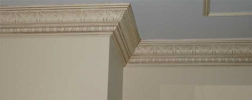 Потолочный плинтус - как клеить. 06