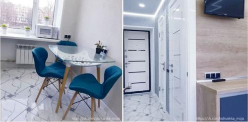 Посмотрите, как шикарный - современный, позитивный интерьер однокомнатной квартиры. 01