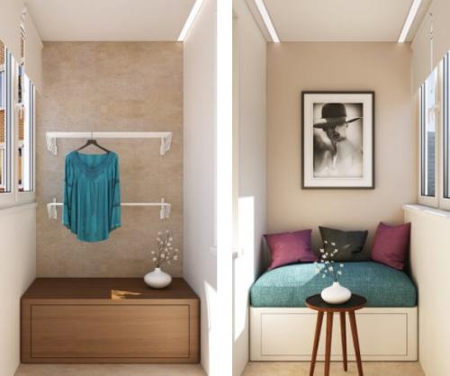 7 удачных идей для оформления балкона. 04