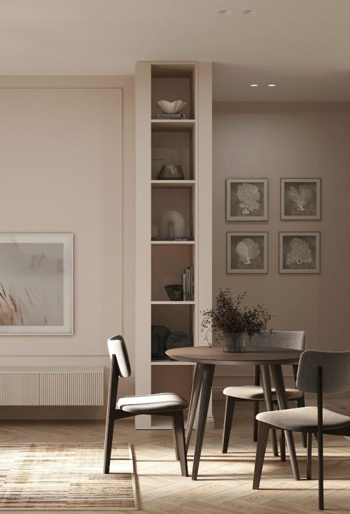 Проект 1-комнатной квартиры почти 40 м 2 в ЖК Грин парк в Москве. 06