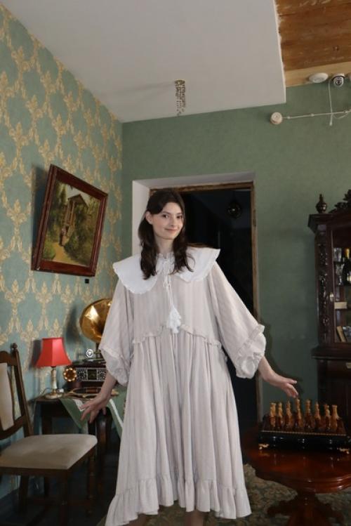 На масленицу пригласила дочерей и маму в Дом купчихи ершовой. 03