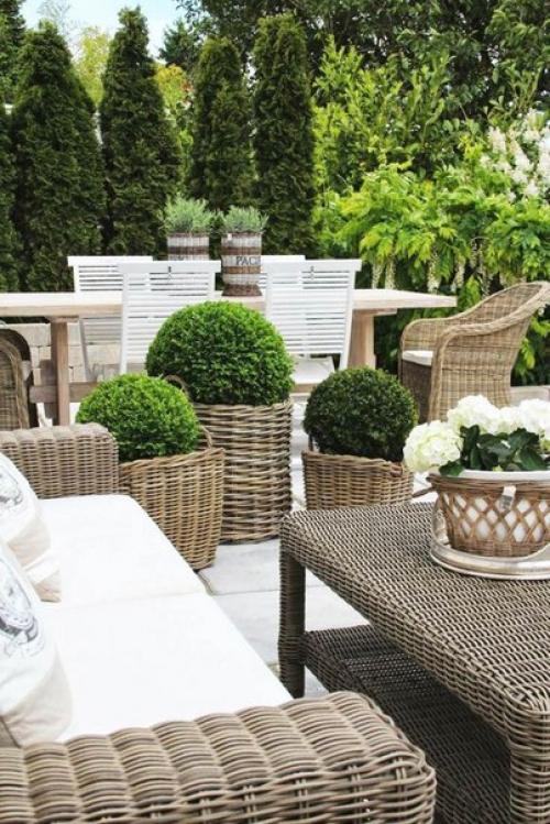 Даёшь Прописку мебели из ротанга в городских квартирах. 03