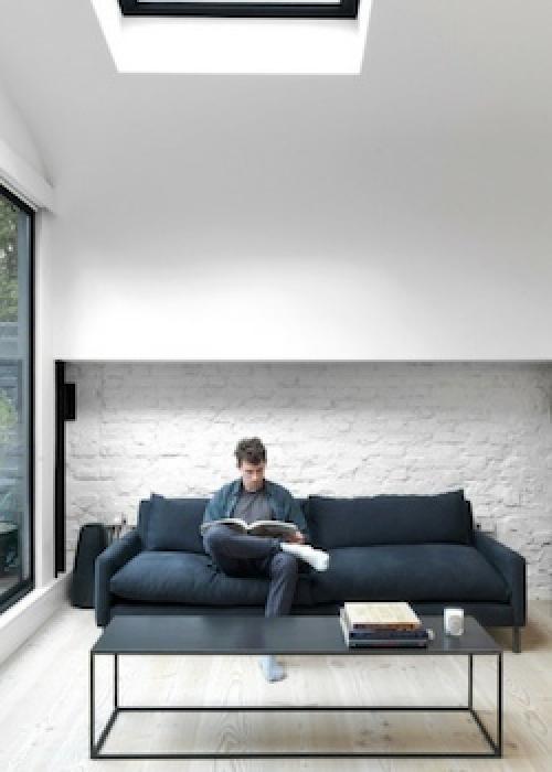 Цвета в интерьере монохромная палитра.