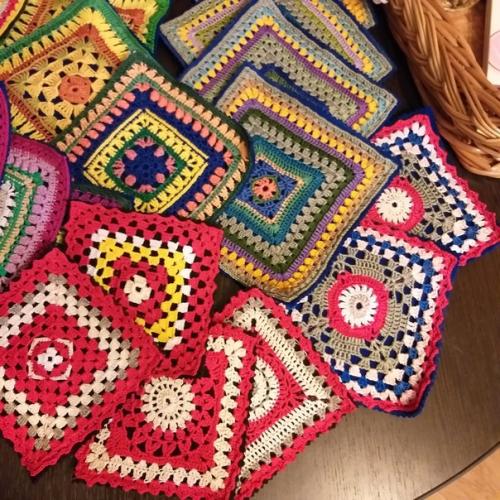 Как я небольшие остатки пряжи использую! 04