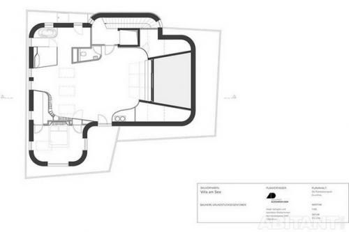Дом с декоративным деревянным экраном в Австрии. 08