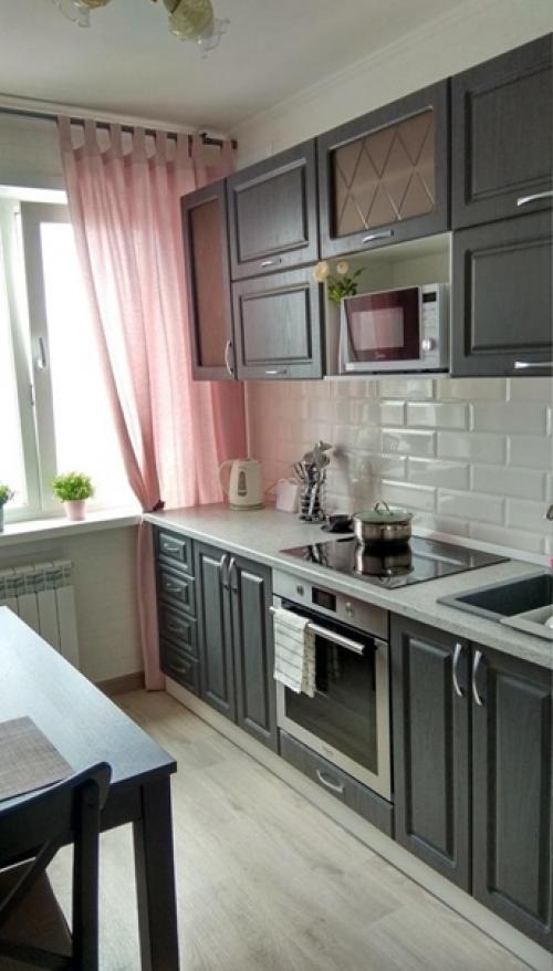 Уютная кухня. В приятной цветовой гамме. 01