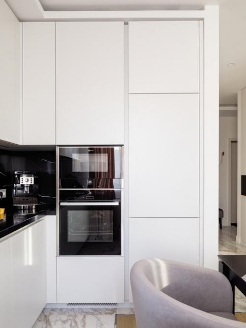 Современный интерьер квартиры 36, 1 м 2 (+ балкон) в ЖК Спасский мост в Красногорске. 04