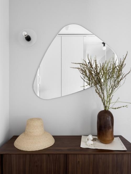 Маленькая квартира 45 м со спальней за занавеской в Москве. 02