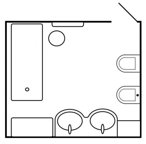 Дизайн ванной комнаты в белых тонах 10 кв. 04