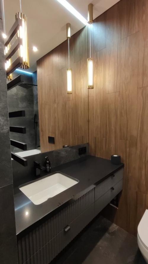 Квартира в процессе сборки и установки мебели. 09