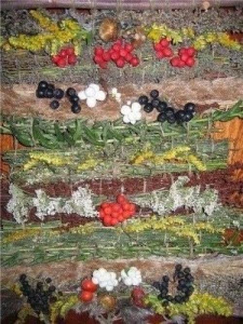 Здоровье.  Ткачество из целебных трав.