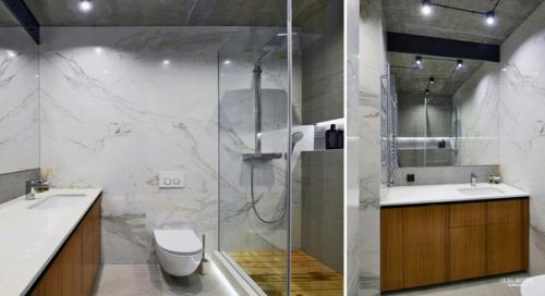 Архитектор Олег куява представил проект интерьера квартиры площадью 47, 5 квадратных метров в Киеве. 07