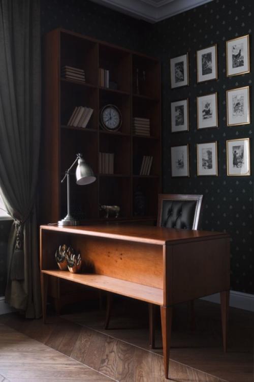 Из коммуналки - в уютный классический интерьер: квартира в северной столице. 06