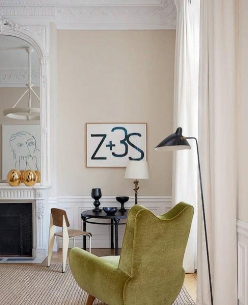 Интерьер квартиры во французском стиле середины века впечатляет своей изысканностью и утонченностью. 06