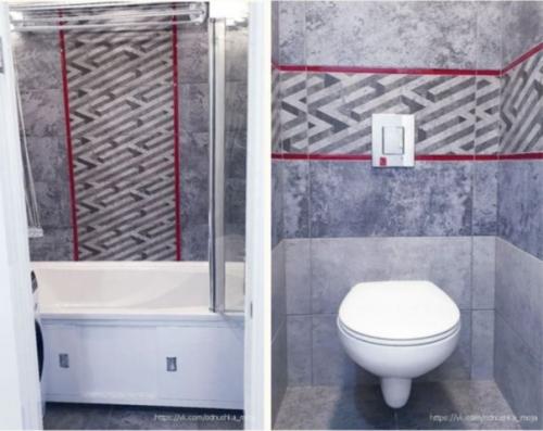 Посмотрите, как шикарный - современный, позитивный интерьер однокомнатной квартиры. 04