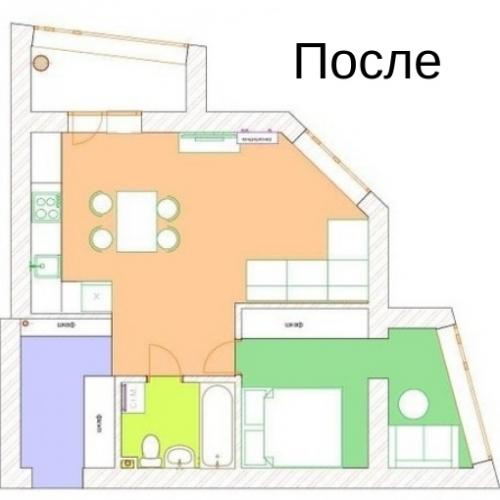 Из однушки в двушку. 01