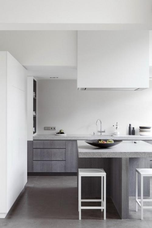 Элегантный серо - белый минимализм. 04