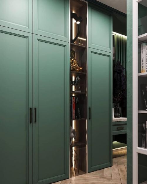 Всех уже с порога или прихожая в изумрудном цвете удиви. 01