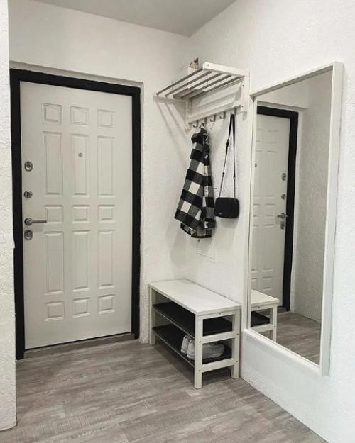 Круто, когда есть возможность сделать интерьер всей квартиры в одной цветовой гамме. 06