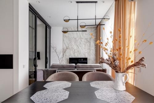 Современный интерьер квартиры 36, 1 м 2 (+ балкон) в ЖК Спасский мост в Красногорске. 05