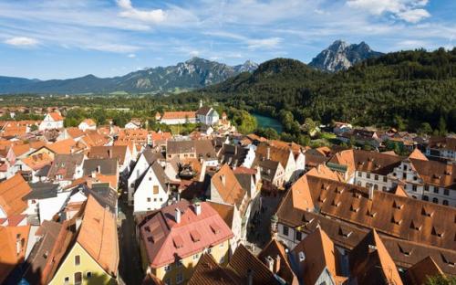 Романтическая дорога (Romantische Strasse) - самый знаменитый туристический путь Германии. 03