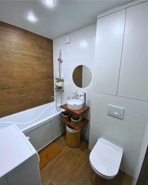 Капитальный ремонт туалета и ванной комнаты. 07