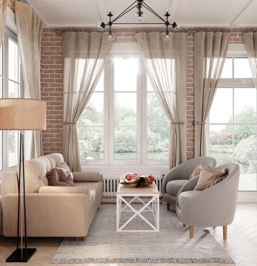 Чудесный интерьер загородного дома! 04