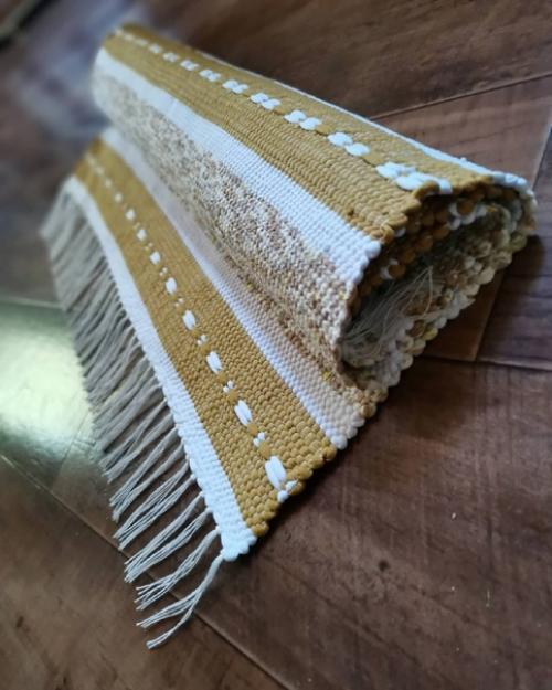 Песчаный Пляж - домотканая дорожка для интерьера в вашем доме, на даче или в баньке. 02