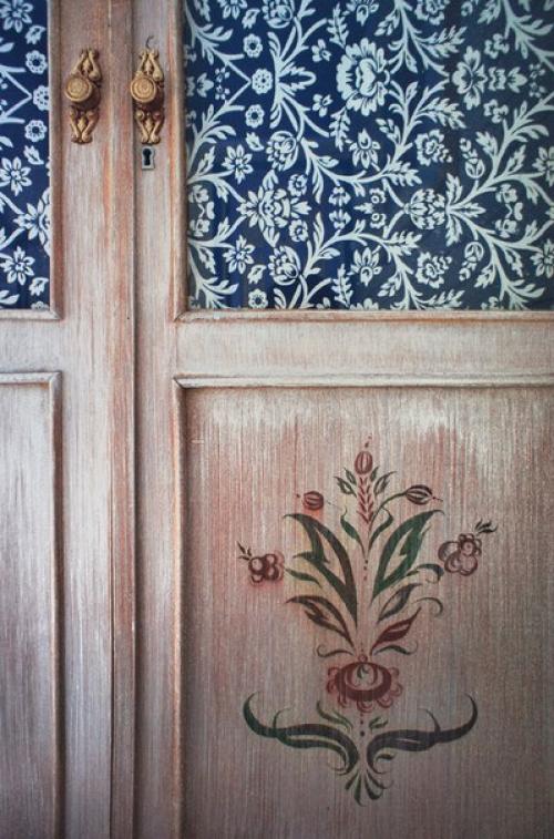 Спальня в деревенском стиле 10 кв. 09