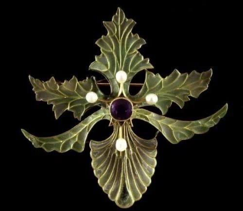 Стиль ар нуво ворвался, как ветер и захватил умы художников во всем мире. 04