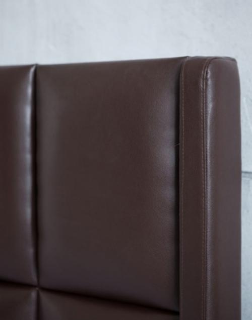 Кровать Бруно. Современные формы кровати, сочетая мягкость и стиль прямых форм, дополнят интерьер вашей спальни. 04