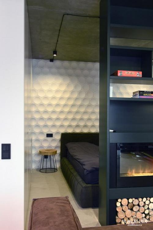 Архитектор Олег куява представил проект интерьера квартиры площадью 47, 5 квадратных метров в Киеве. 03