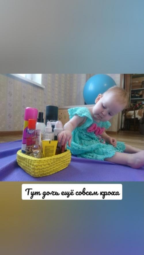 Трикотажные корзинки - это уют в любом уголке дома. 02