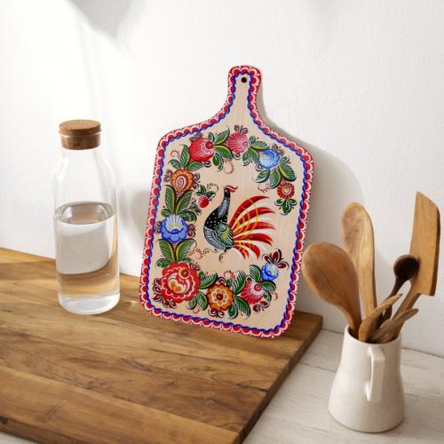 Уникальный мир городецкой росписи в супермаркетах Spar и эксклюзивно. 04