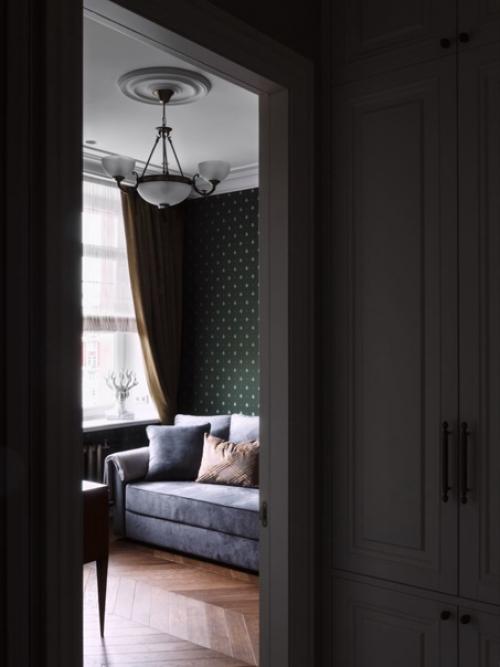 Из коммуналки - в уютный классический интерьер: квартира в северной столице. 05