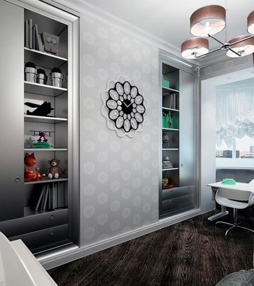 Дизайн - проект двухкомнатной квартиры 59 кв. 03