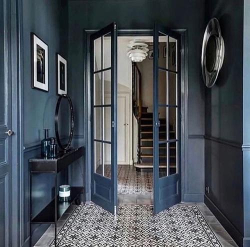 Синий и его оттенки в интерьере. 01 Синий и его оттенки в интерьере. 01