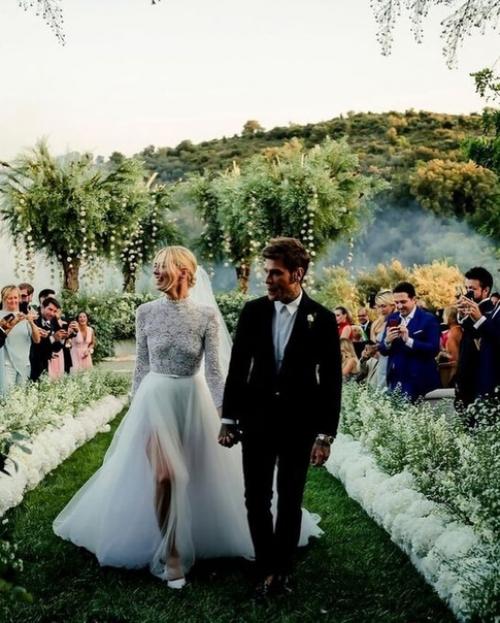 Нетипичное свадебное платье Dior для кьяры ферраньи. 01