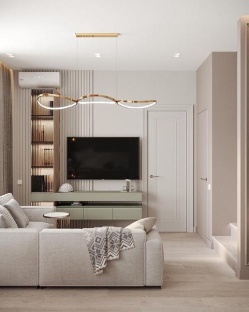 Кухня - гостиная, площадью 18, 69 кв. 05