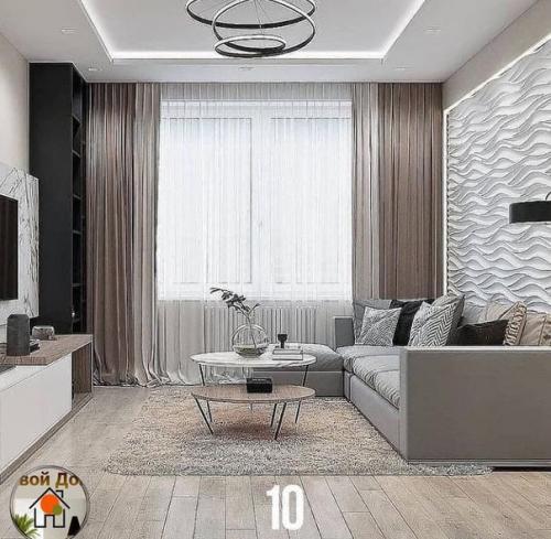 Идеи оформления гостиной. 09