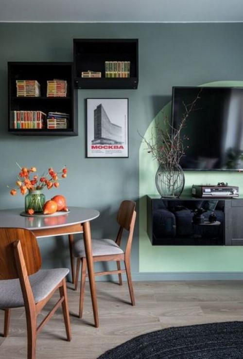 Стильная квартира - студия площадью 19 кв. 05