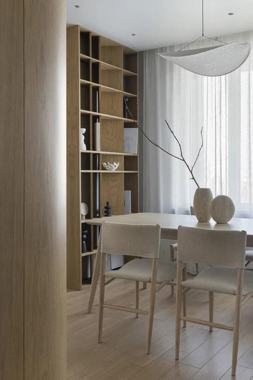 Квартира для молодой пары в духе джапанди. 01