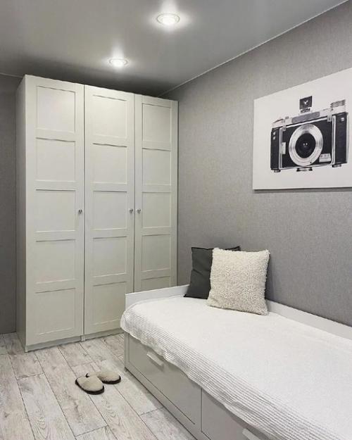 Круто, когда есть возможность сделать интерьер всей квартиры в одной цветовой гамме. 05