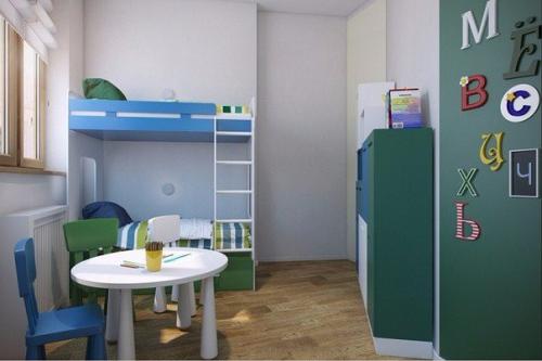 Игры разума: проект перепланировки квартиры площадью 84, 4 кв. 06