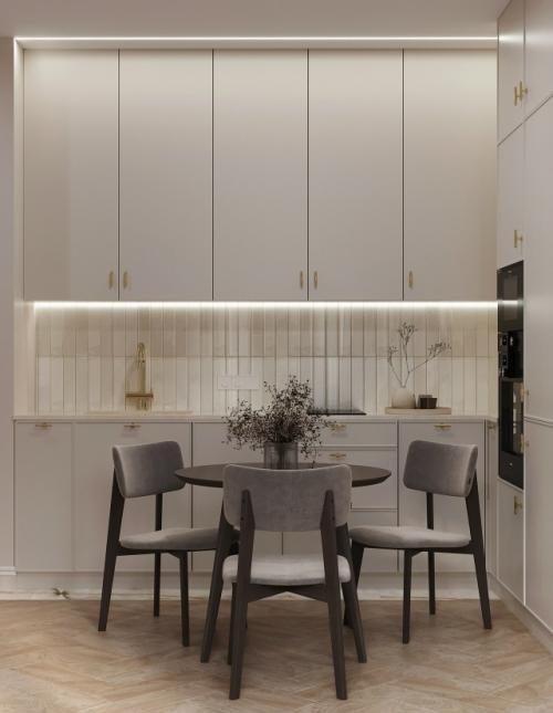 Проект 1-комнатной квартиры почти 40 м 2 в ЖК Грин парк в Москве. 02