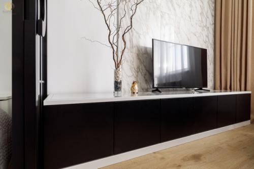 Современный интерьер квартиры 36, 1 м 2 (+ балкон) в ЖК Спасский мост в Красногорске. 07