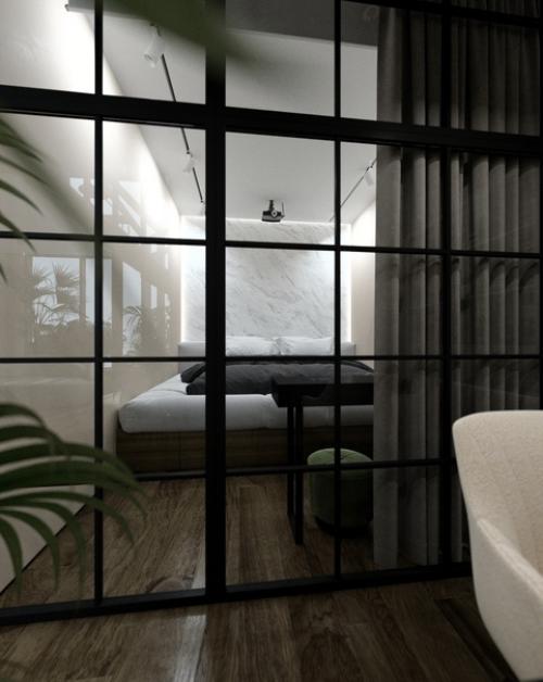 Студия с выходом на собственную террасу. 05