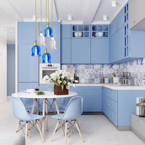 Синий и его оттенки в интерьере. 02 Синий и его оттенки в интерьере. 02